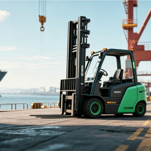 Port Container Forklift Battery System Project